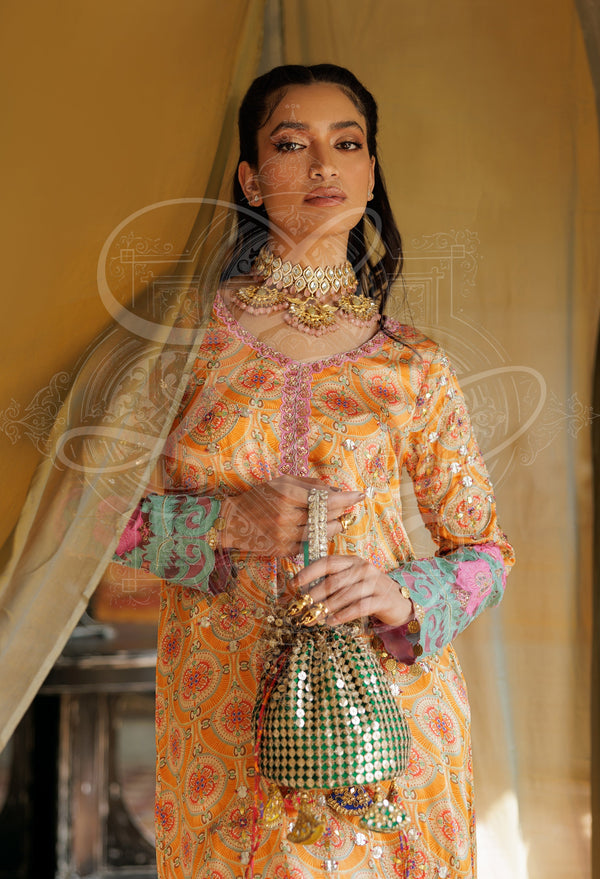 Layla Chatoor | Luxury Pret | Tara - Luxury Dress - available at Maria Faisal in UK and USA.
