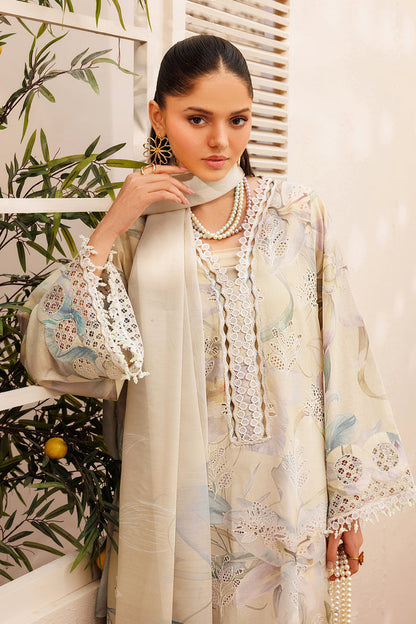 Baroque | Luxury Pret Summer | UF-4396 - Luxury Dress - available at Maria Faisal in UK and USA.