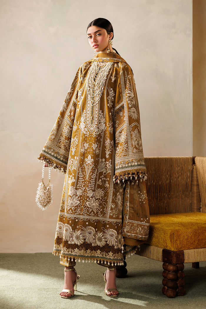 Baroque | Eid Lawn 26 | EL26-D07 - Luxury Dress - available at Maria Faisal in UK and USA.