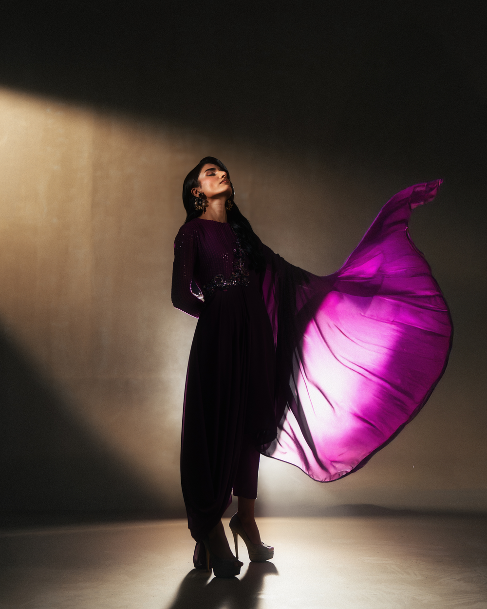 Vasal | Zyra Luxe Pret 26 | Divine drape - Ladies Clothes - Maria Faisal