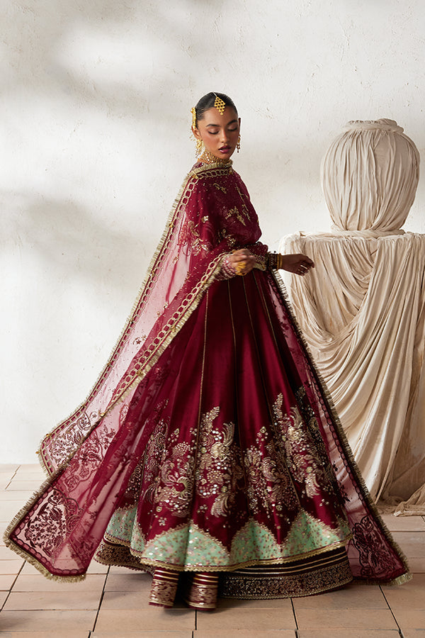 Suffuse | Freeshia Wedding Formals | Nusha - Wedding Dress - available at Maria Faisal in UK and USA.