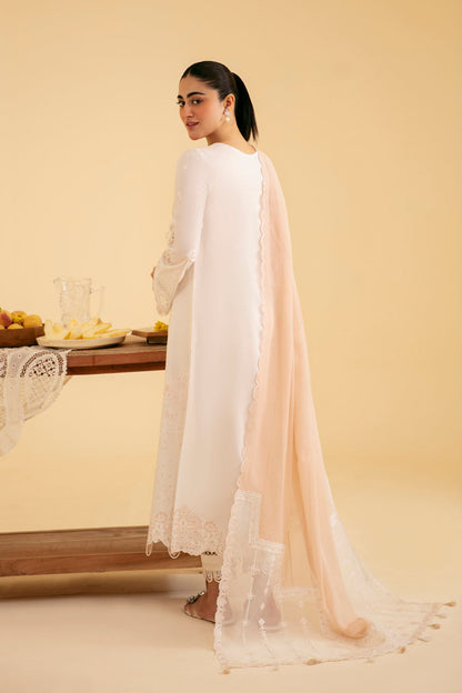 Qalamkar | Qlinekari Luxury Lawn | SQ-07 CARMIN - Designer Dress with Intricate embroidery and embellishments. Shop elegent wedding dress at Maria Faisal.