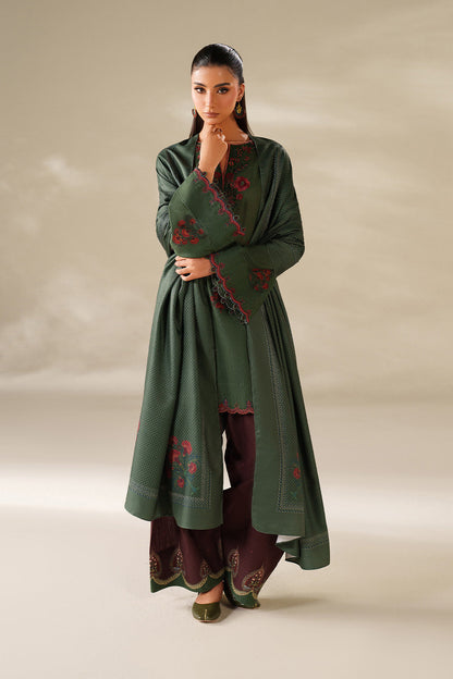 Iznik | Winter Chapter 25 | UE-561 Printed Khaddar - Casual Dress - available at Maria Faisal in UK and USA.