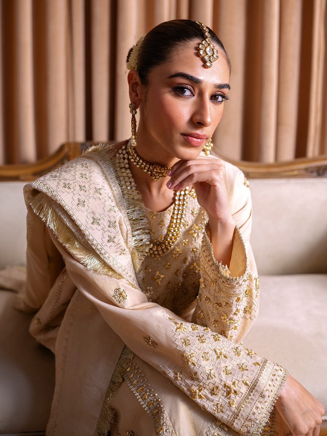 Faiza Faisal | Rema Wedding Formals 24 | Saleha - Designer Dress with Intricate embroidery and embellishments. Shop elegent wedding dress at Maria Faisal.