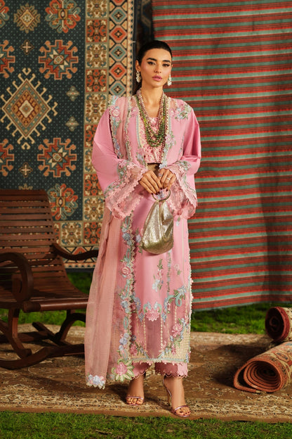 Maryam Hussain | Luxury Lawn 26 | Aesaar - Luxury Dress - available at Maria Faisal in UK and USA.