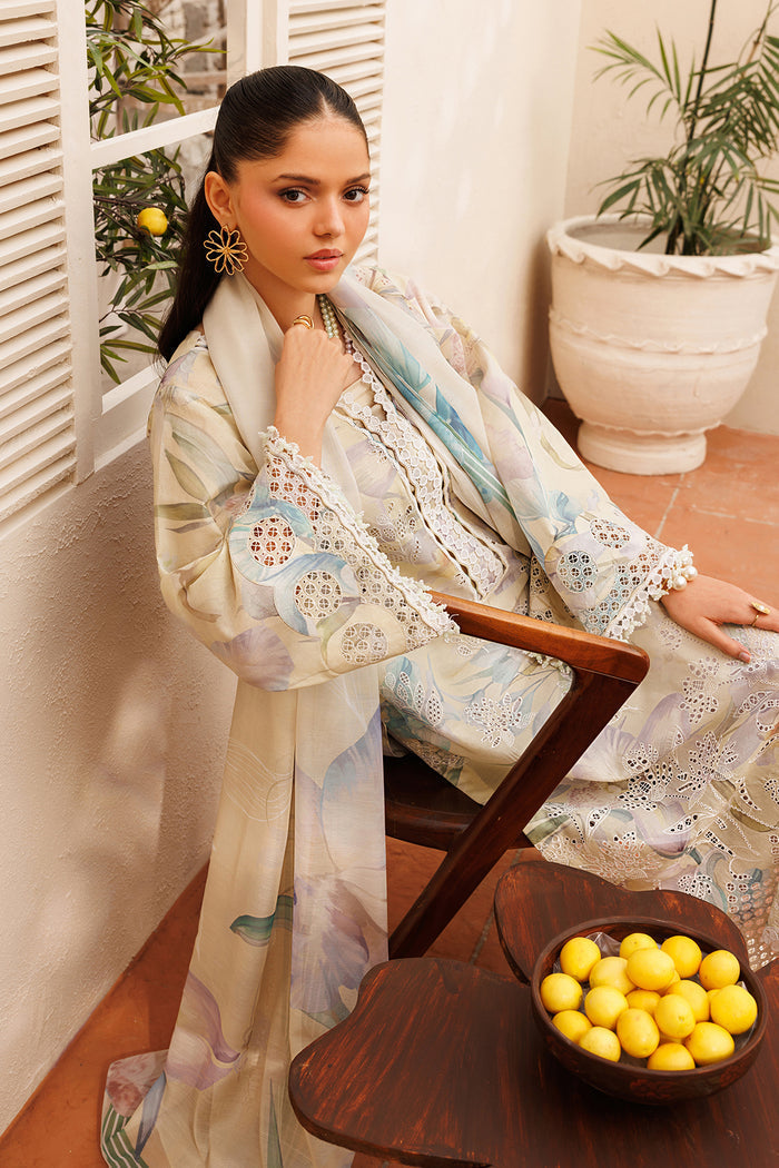 Baroque | Luxury Pret Summer | UF-4396 - Luxury Dress - available at Maria Faisal in UK and USA.