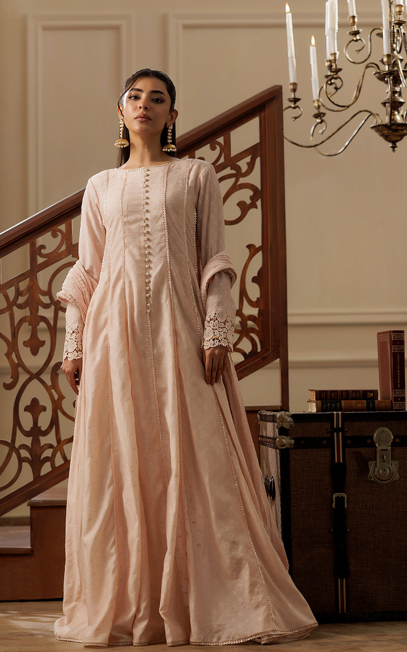 Threads and Motifs | Formal Dresses 25 | FLARED PESHWAS WITH DUPATTA AND TROUSER - Ladies Clothes - Maria Faisal