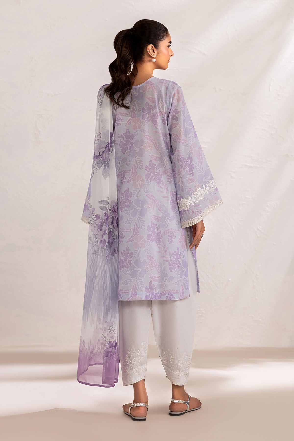 Baroque | Luxury Summer Pret | UF-4450 - Luxury Dress - available at Maria Faisal in UK and USA.