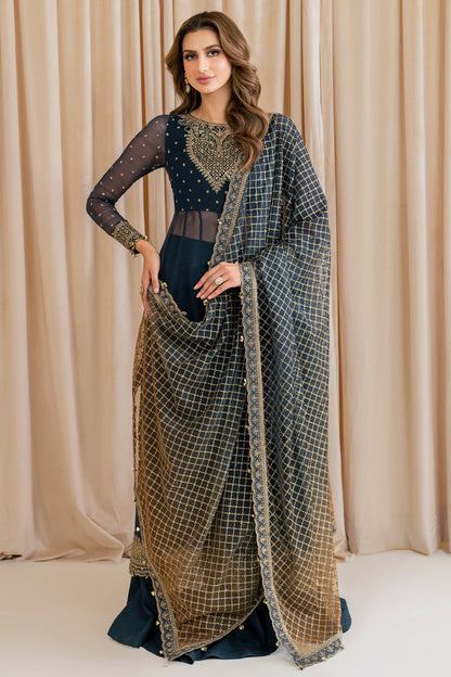 Jazmin | Formals Collection | CHIFFON UC-3047 - Ladies Clothes - Maria Faisal