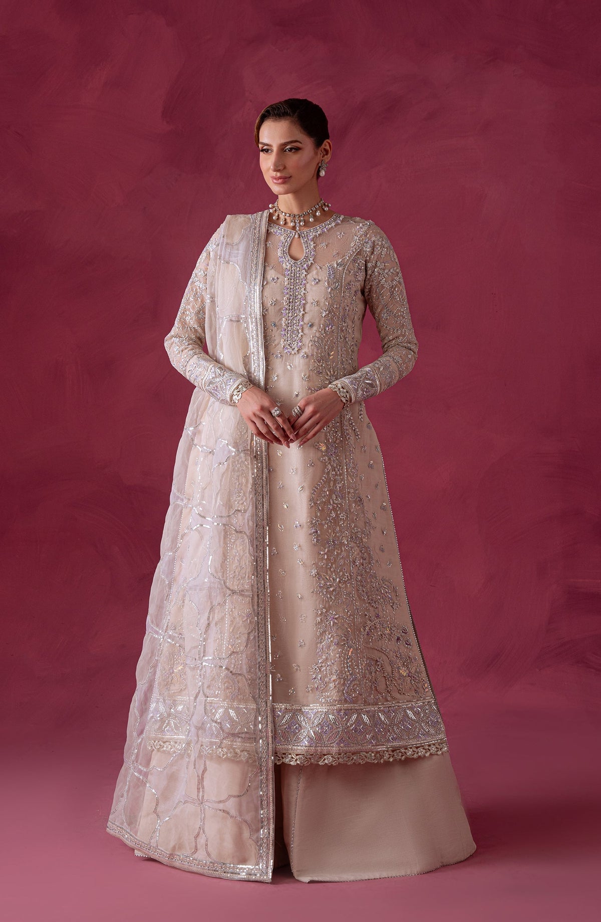 Eleshia | Zarin Wedding Formals 26 | Mahveen - Wedding Dress - available at Maria Faisal in UK and USA.
