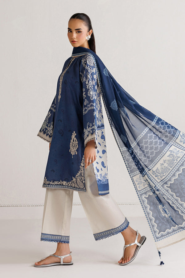 Baroque | Luxury Summer Pret | UF-4494 - Luxury Dress - available at Maria Faisal in UK and USA.
