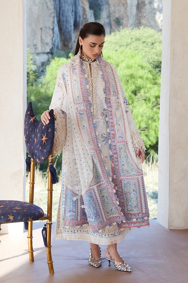 Suffuse | Lawn Eid 26 | VELUNA - Luxury Dress - available at Maria Faisal in UK and USA.