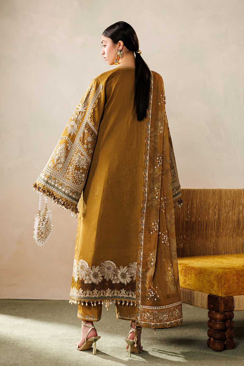 Baroque | Eid Lawn 26 | EL26-D07 - Luxury Dress - available at Maria Faisal in UK and USA.