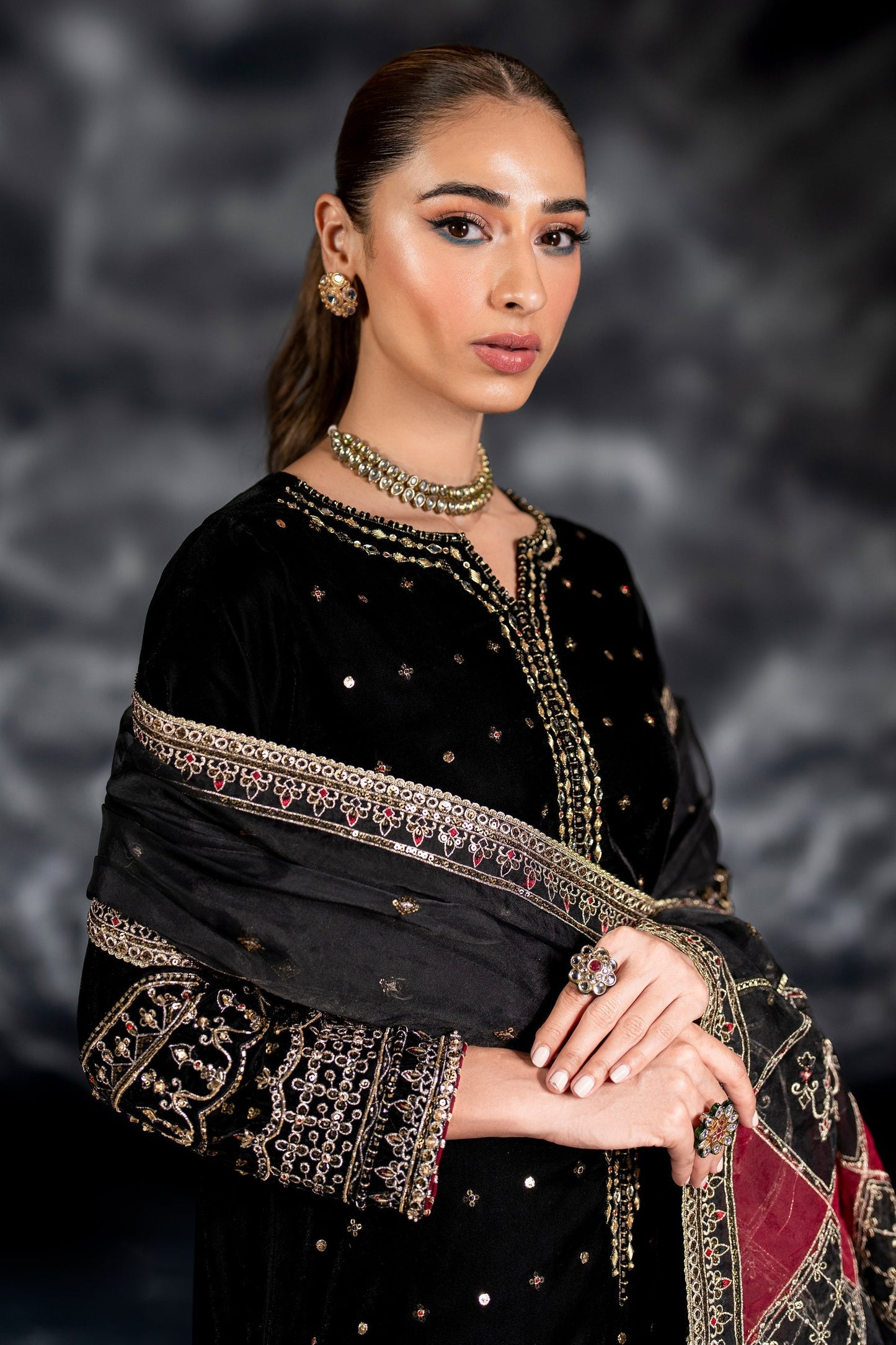 Naqshi | Makhmal 24 | ZUNI - Ladies Clothes - Maria Faisal
