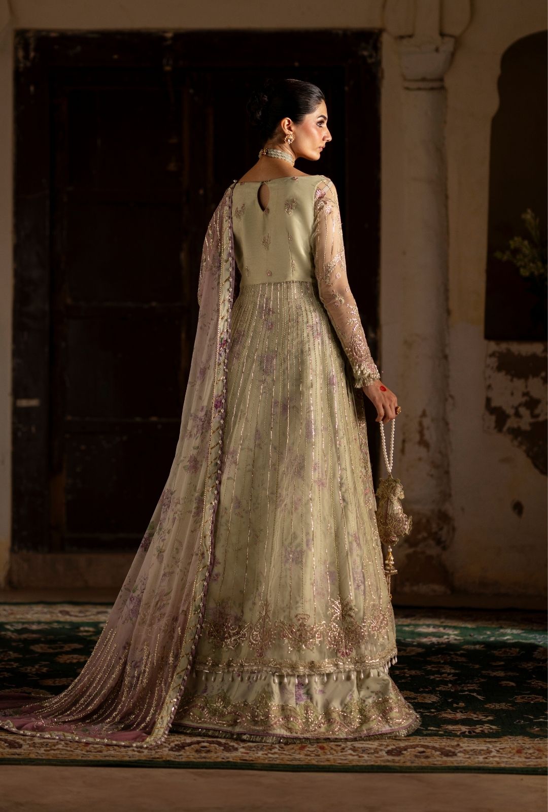 Ajr Couture | Dastan e Ishq | Ghazal - Formal Dress - available at Maria Faisal in UK and USA.