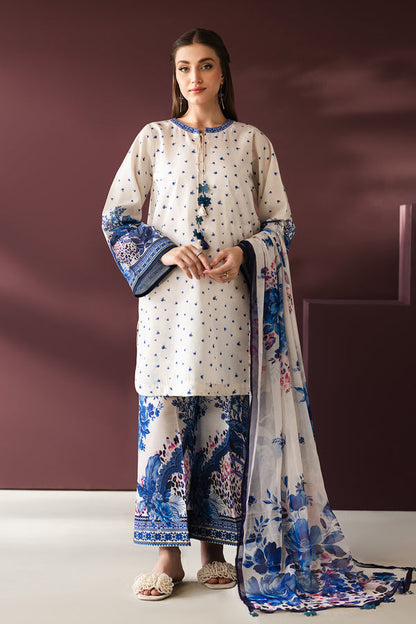 Baroque  | Luxury Pret 26 | PR-1281 - Luxury Dress - available at Maria Faisal in UK and USA.