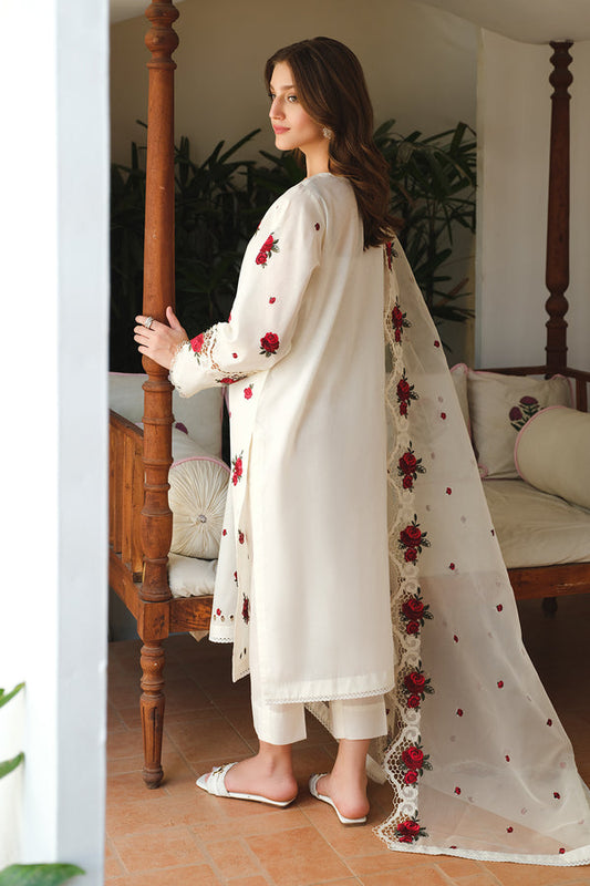 Baroque | Luxury Pret 24 | LAWN UF-647 - Designer Dress with Intricate embroidery and embellishments. Shop elegent wedding dress at Maria Faisal.