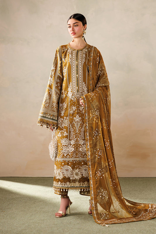 Baroque | Eid Lawn 26 | EL26-D07 - Luxury Dress - available at Maria Faisal in UK and USA.