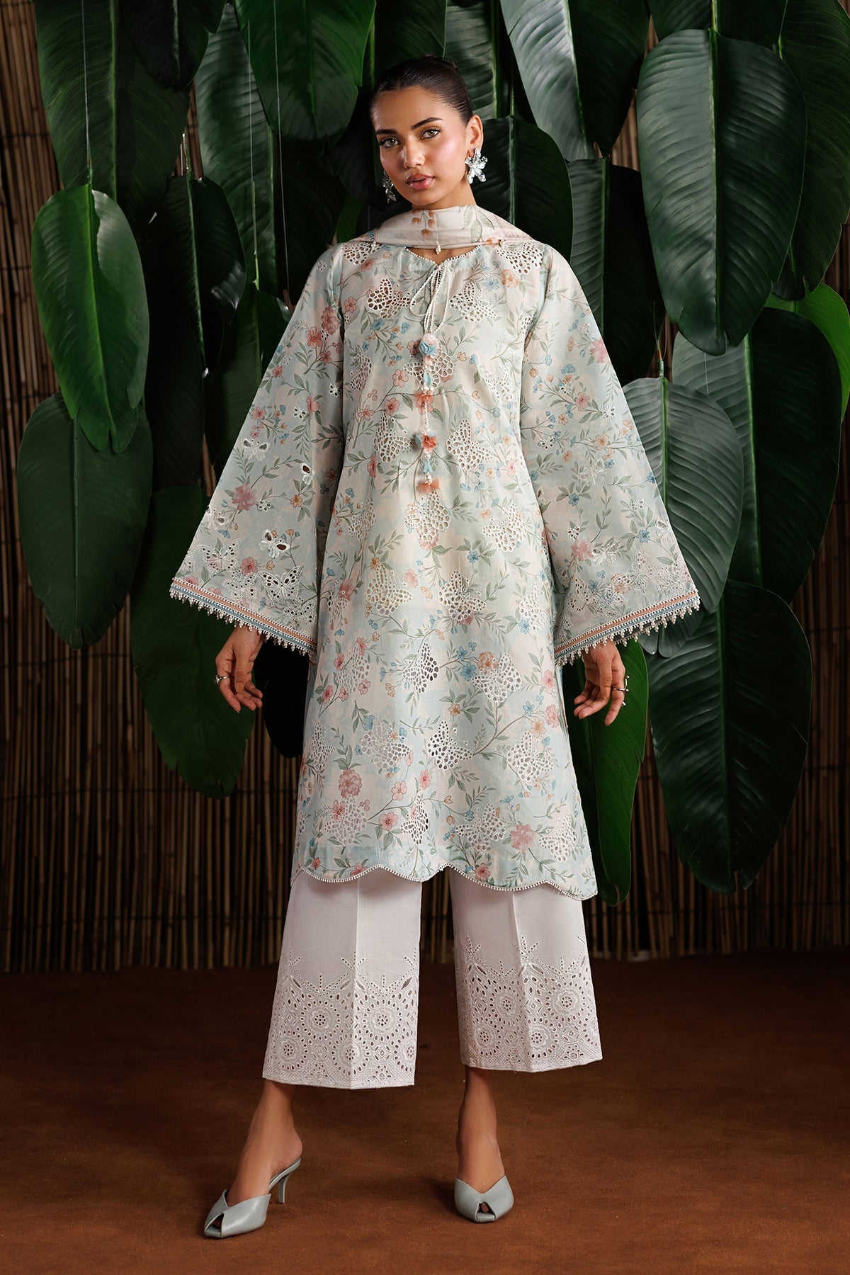 Baroque | Luxury Summer Pret | UF-4530 - Luxury Dress - available at Maria Faisal in UK and USA.