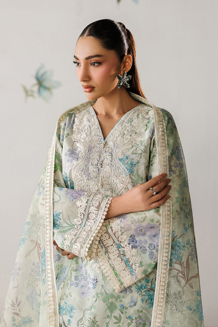 Baroque | Luxury Pret Summer | UF-4417 - Luxury Dress - available at Maria Faisal in UK and USA.