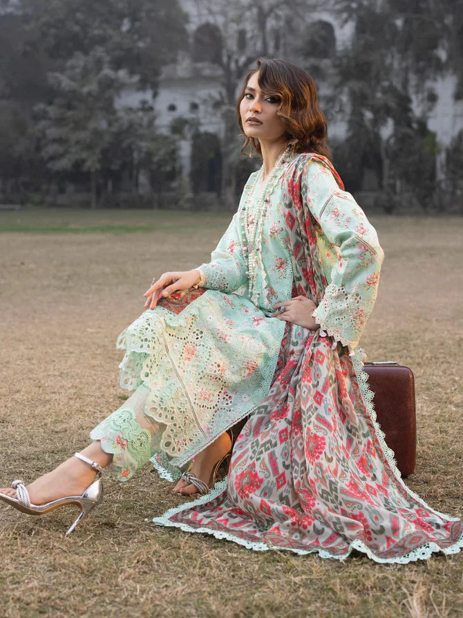 Faiza Faisal | Maya Luxury Lawn | Julia - Waniyas