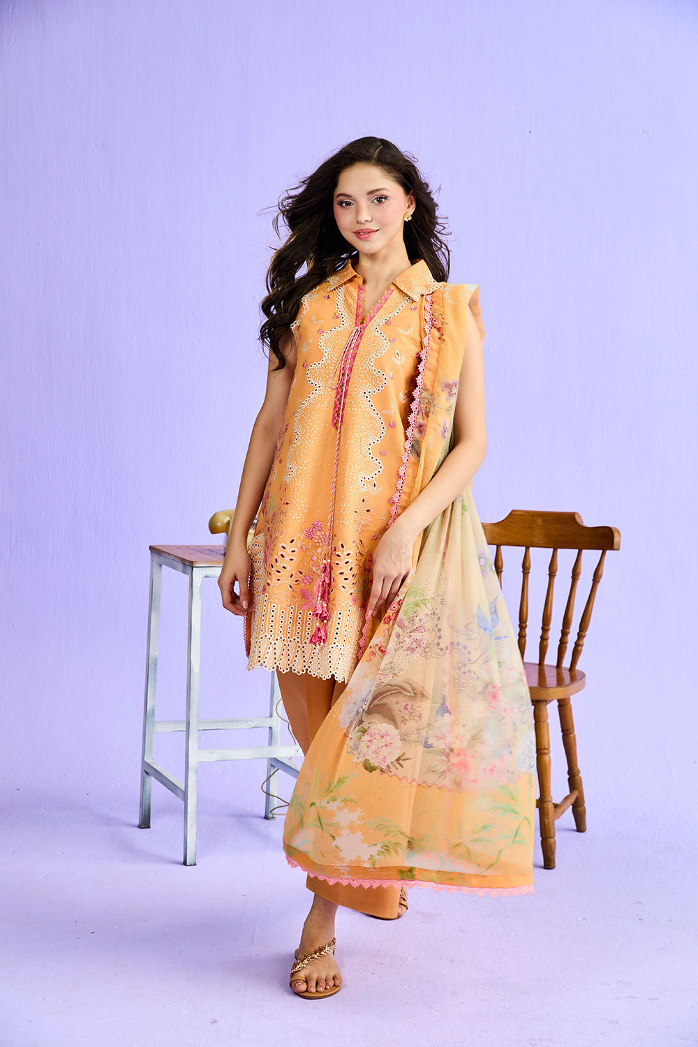 Sobia Nazir | Vital 26 | 4A - Luxury Dress - available at Maria Faisal in UK and USA.