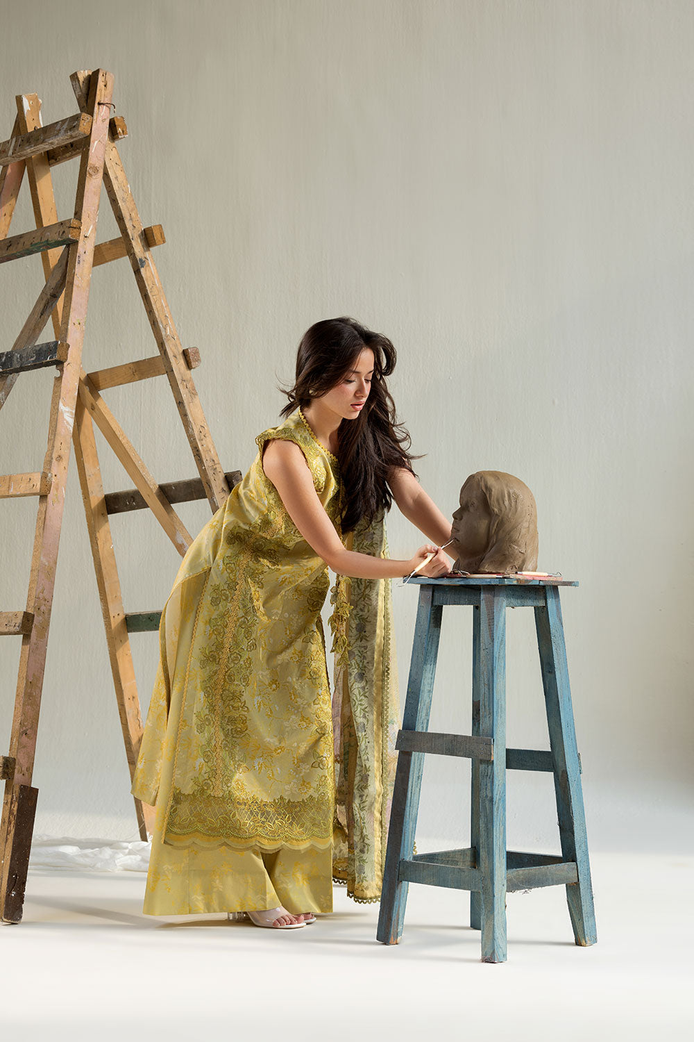 Sobia Nazir | Vital 26 | 4A - Luxury Dress - available at Maria Faisal in UK and USA.