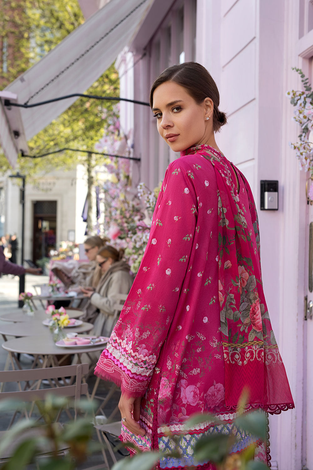 Sobia Nazir | Prints 26 | 4A - Luxury Dress - available at Maria Faisal in UK and USA.