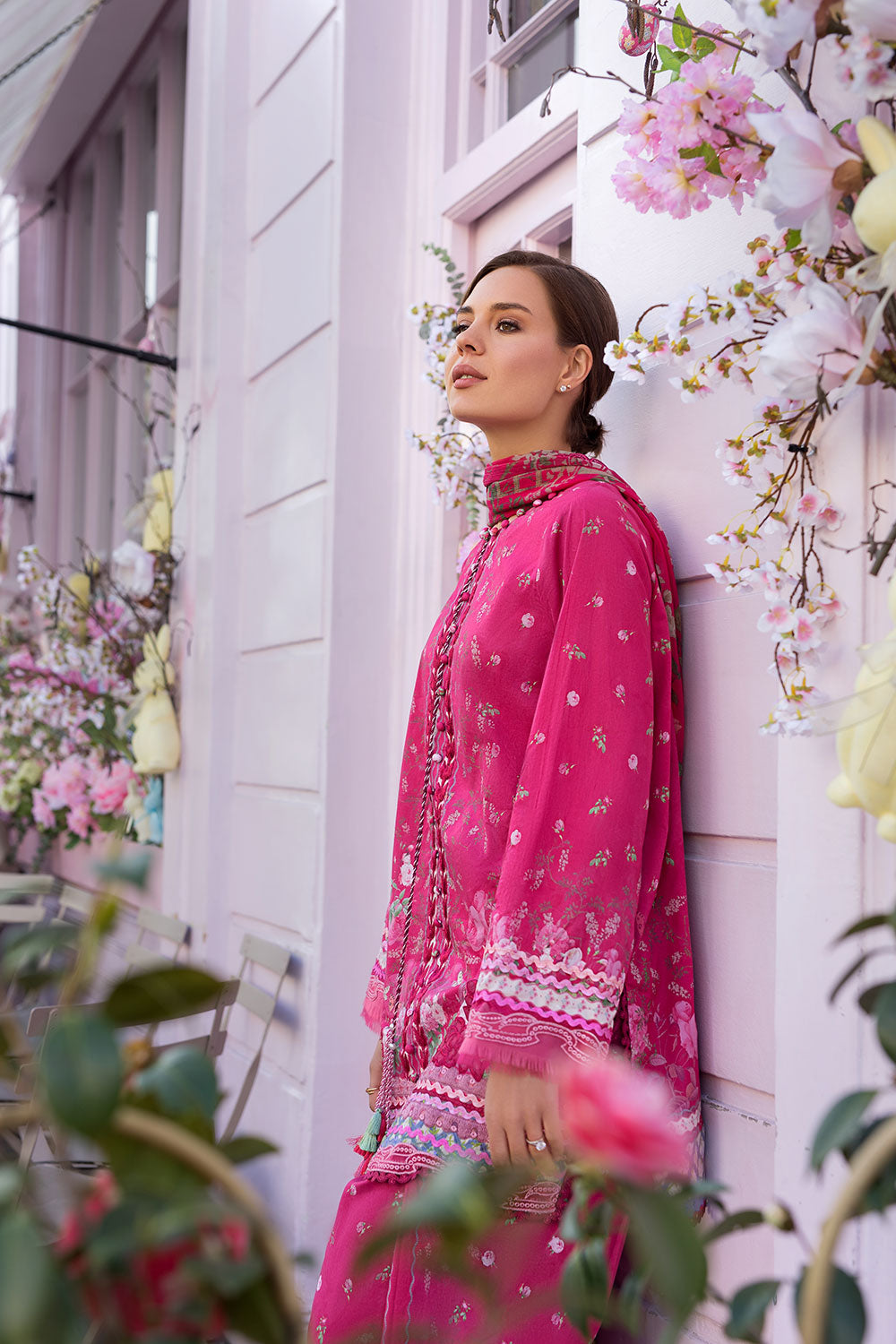 Sobia Nazir | Prints 26 | 4A - Luxury Dress - available at Maria Faisal in UK and USA.