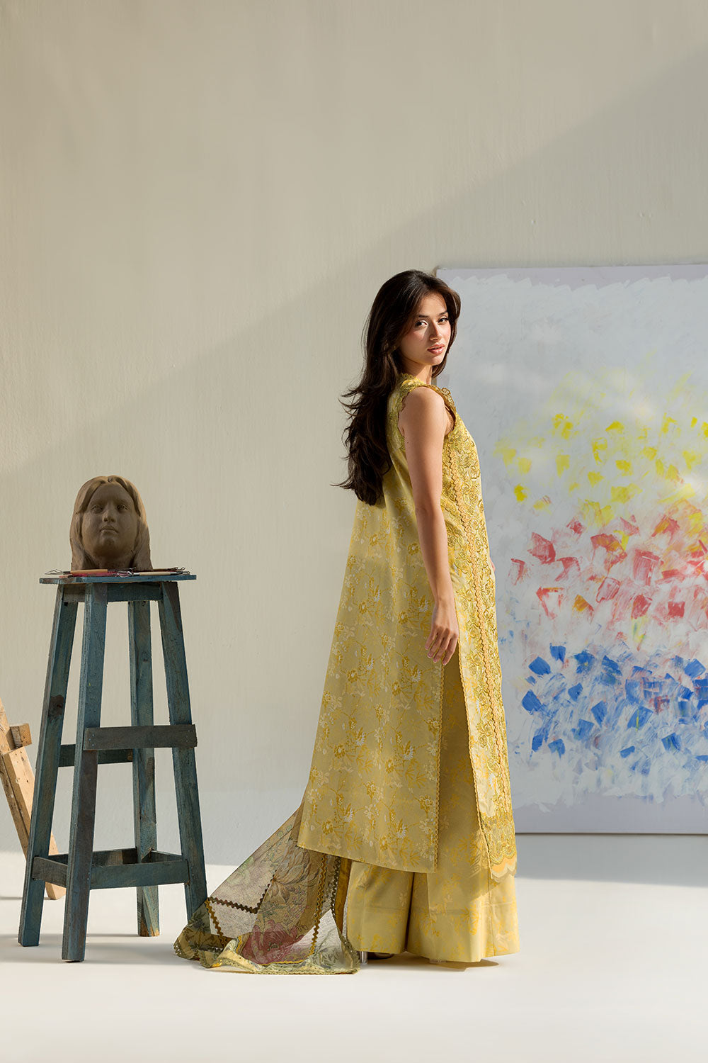 Sobia Nazir | Vital 26 | 4A - Luxury Dress - available at Maria Faisal in UK and USA.
