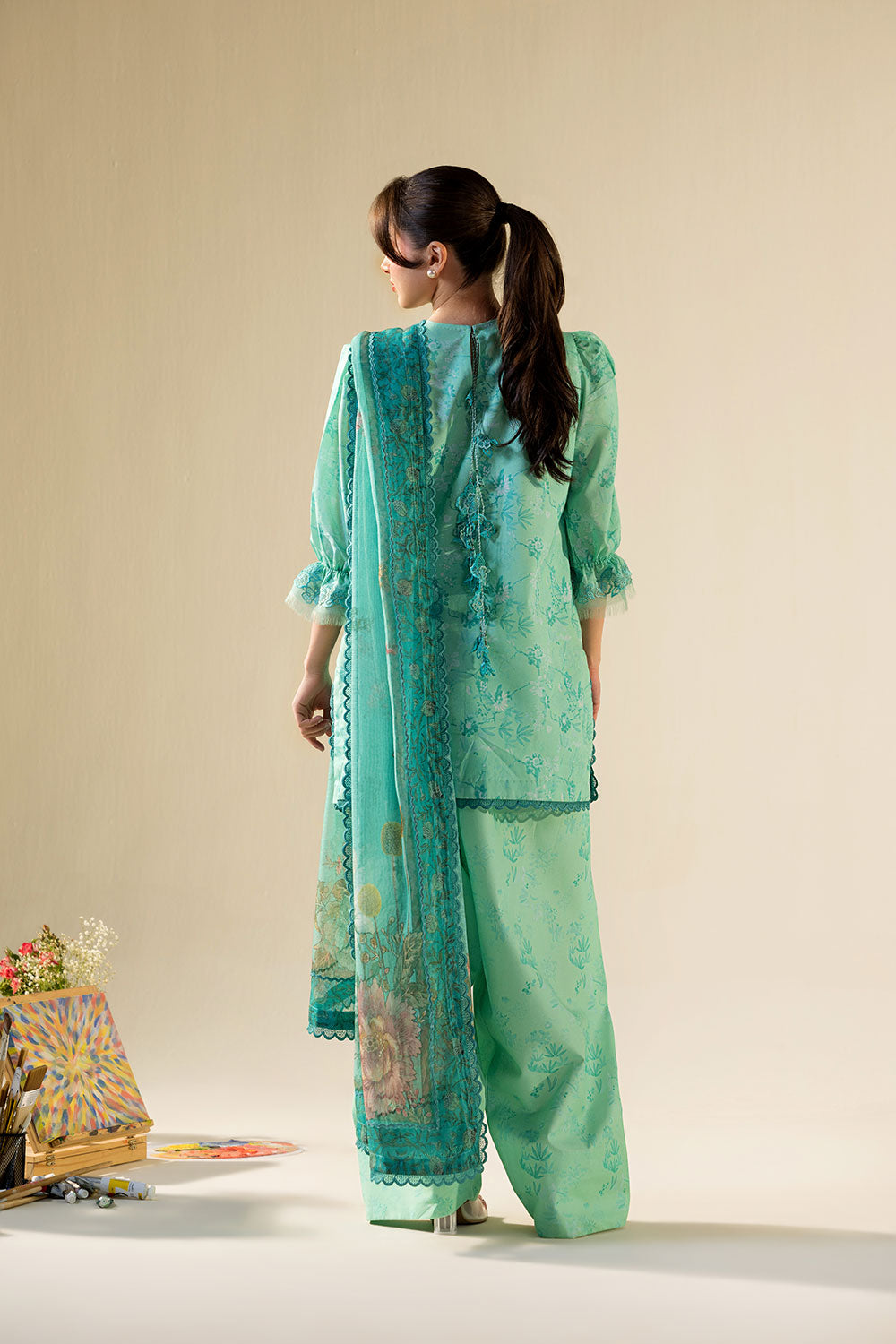 Sobia Nazir | Vital 26 | 4B - Luxury Dress - available at Maria Faisal in UK and USA.