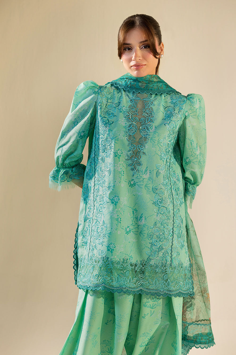 Sobia Nazir | Vital 26 | 4B - Luxury Dress - available at Maria Faisal in UK and USA.
