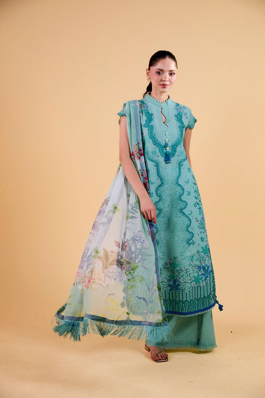 Sobia Nazir | Vital 26 | 4B - Luxury Dress - available at Maria Faisal in UK and USA.
