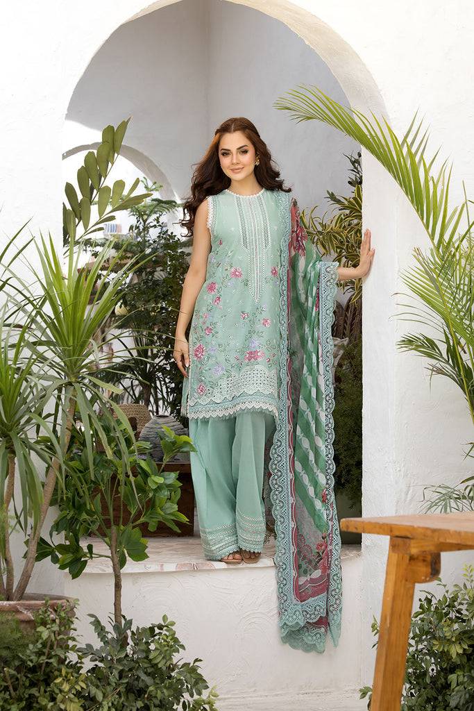 Sobia Nazir | Vital Lawn 25 | 4B by Maria Faisal - Registered Vendor of : Sobia Nazir - type : Ladies Clothes - 100% original wedding dresses