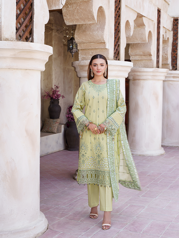 Zebtan | Zeenat Luxury Lawn Eid Collection | ZL 02 - Waniyas