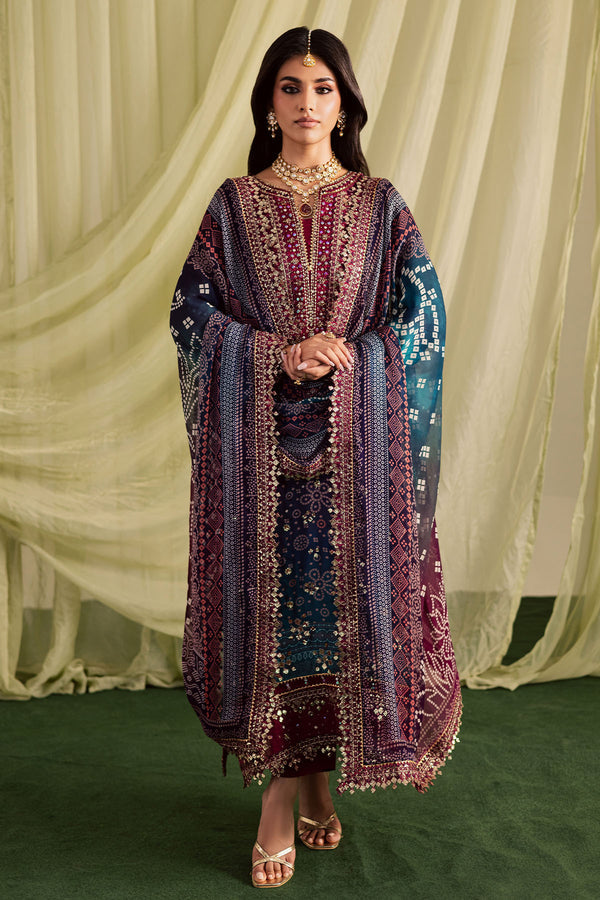 Nureh | Jugni Festive | NP-700 - Formal Dress - available at Maria Faisal in UK and USA.