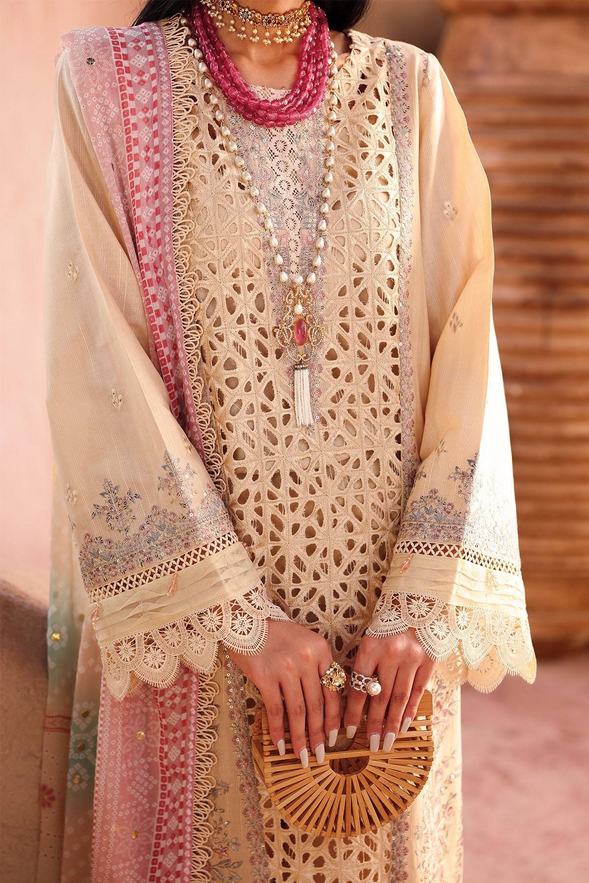 Nureh | Bazaar Lawn | NE-159 by Maria Faisal - Registered Vendor of : Nureh - type : Ladies Clothes - 100% original wedding dresses