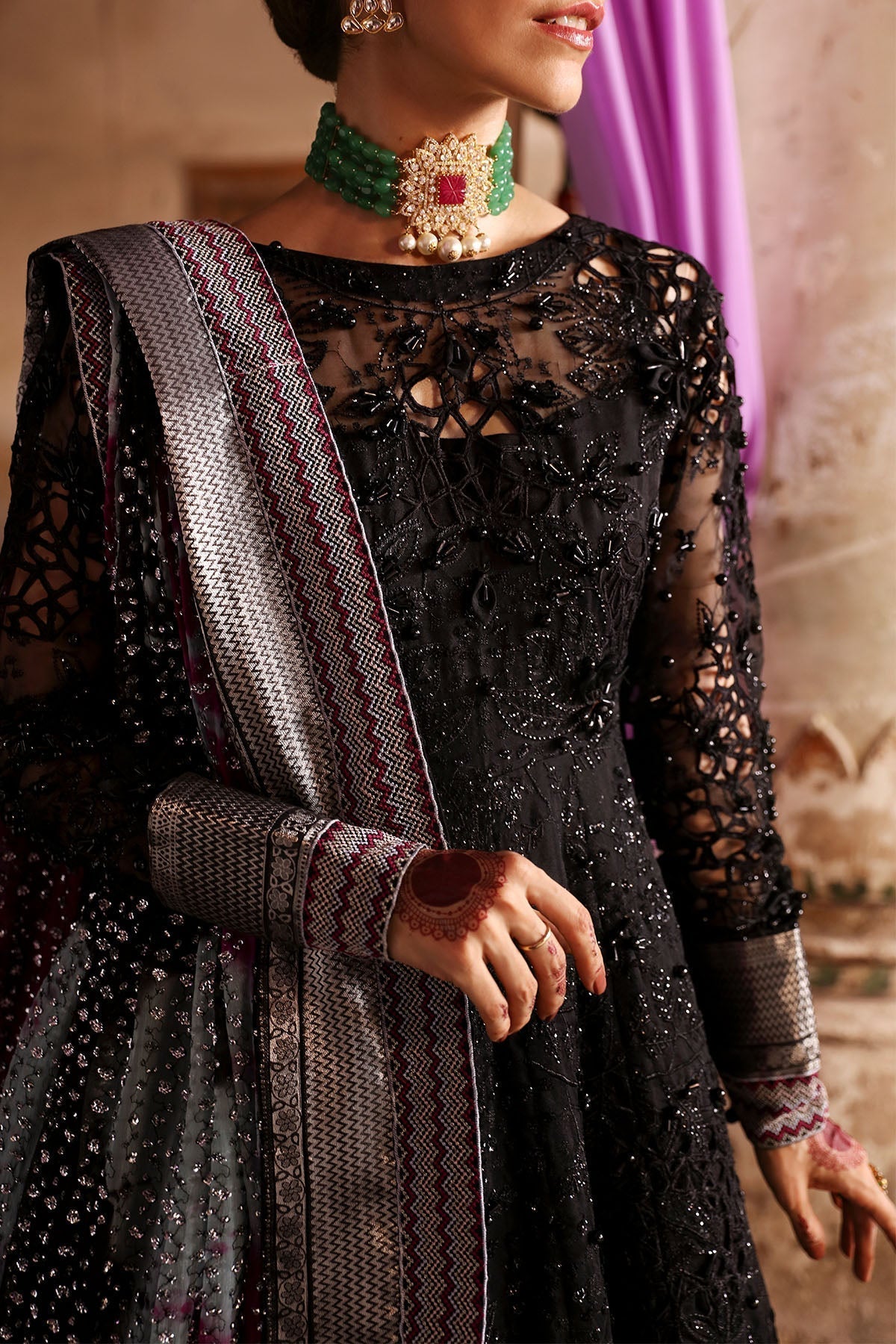 Nureh | Jhoomro Wedding Formals | NL-73 MAYA - Wedding Dress - Maria Faisal