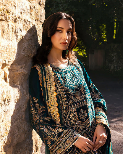 Faiza Saqlain | Adeen Formals | Merna - Ladies Clothes - Maria Faisal
