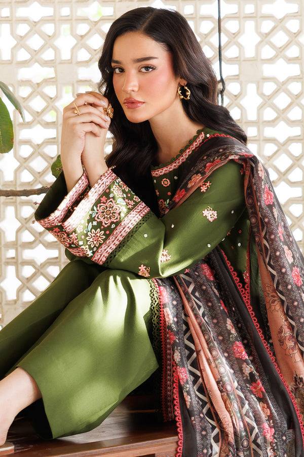 Farasha | Summer Weaves Embroidered Lawn | Olivine Dreams by Maria Faisal - Registered Vendor of : Farasha - type : Ladies Clothes - 100% original wedding dresses