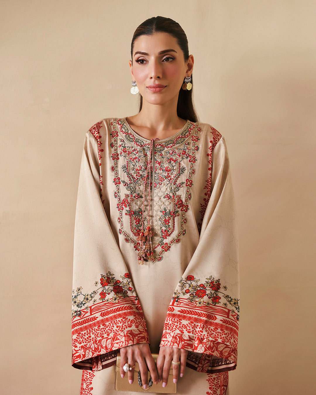 Faiza Saqlain | Serina Luxe | Sibah - Formal Dress - available at Maria Faisal in UK and USA.