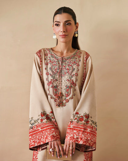 Faiza Saqlain | Serina Luxe | Sibah - Formal Dress - available at Maria Faisal in UK and USA.