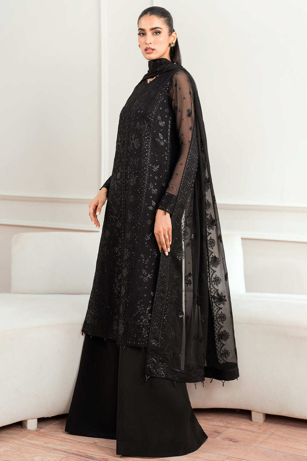 Farasha | Essence Formals 25 | Dark Whisper - Ladies Clothes - Maria Faisal