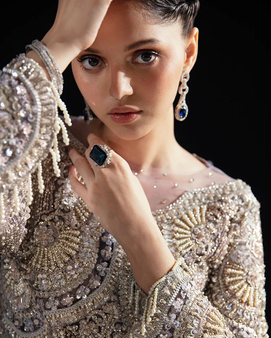 Mushq | Fleur Luxury Formals | Nuru - Formal Dress - available at Maria Faisal in UK and USA.