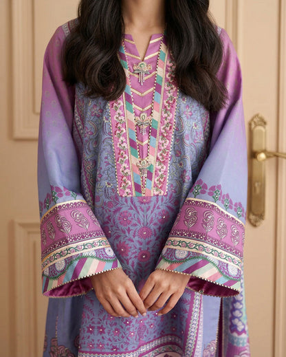 Mushq | Nirvana Anmol Edit | Naturally Me - Luxury Dress - available at Maria Faisal in UK and USA.