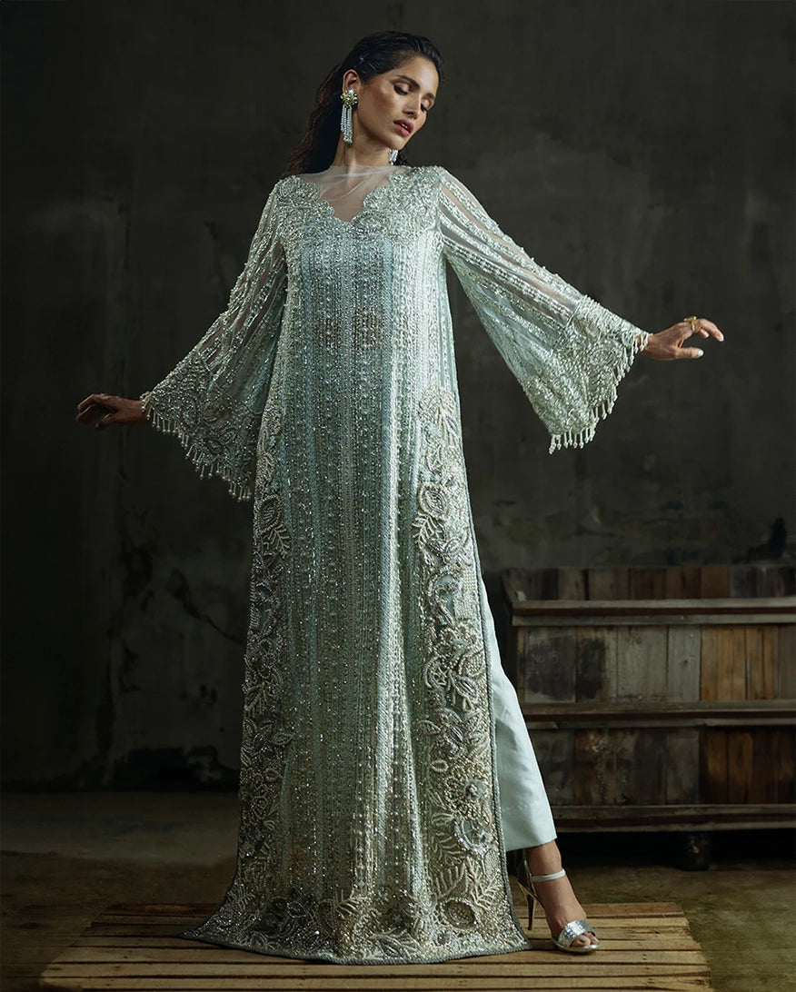 Mushq | Fleur Luxury Formals | Cardamine - Formal Dress - available at Maria Faisal in UK and USA.