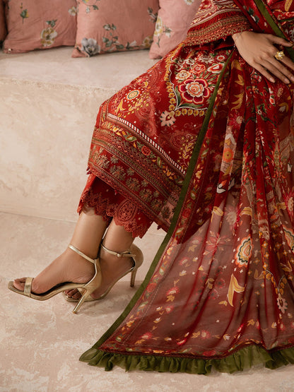 Gulaal | Syra Lawn 26 | Calyx SKU D - 7 - Luxury Dress - available at Maria Faisal in UK and USA.