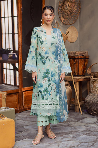 Nureh | Signature Prints 26 | SP-161 - Luxury Dress - available at Maria Faisal in UK and USA.