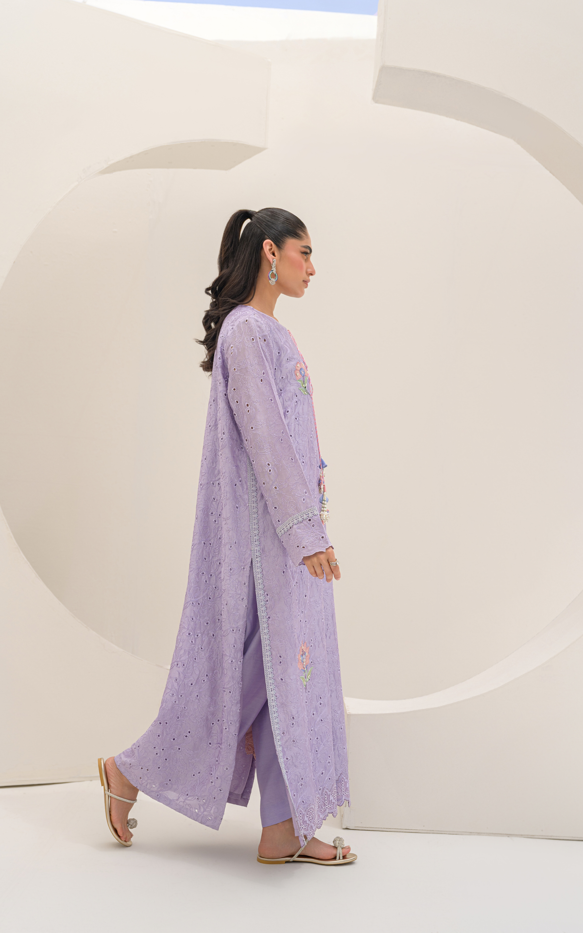 Sana Abbas | Ara Eid Luxe | Veya - Luxury Dress - available at Maria Faisal in UK and USA.