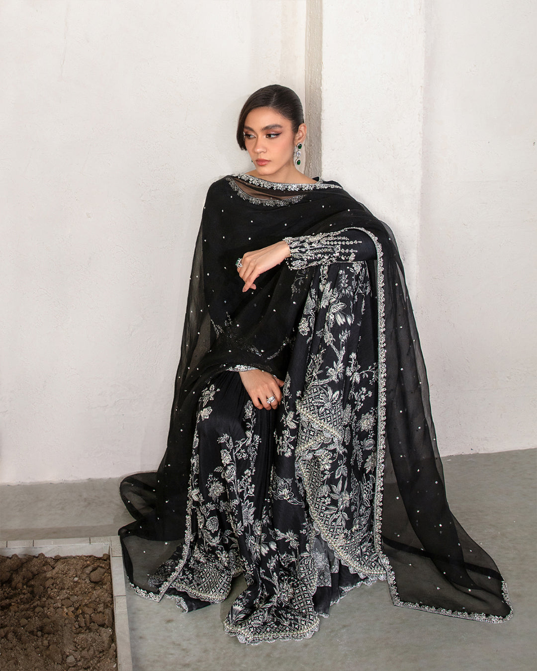 Faiza Saqlain | Lenora Luxury Pret | Ciar - Waniyas
